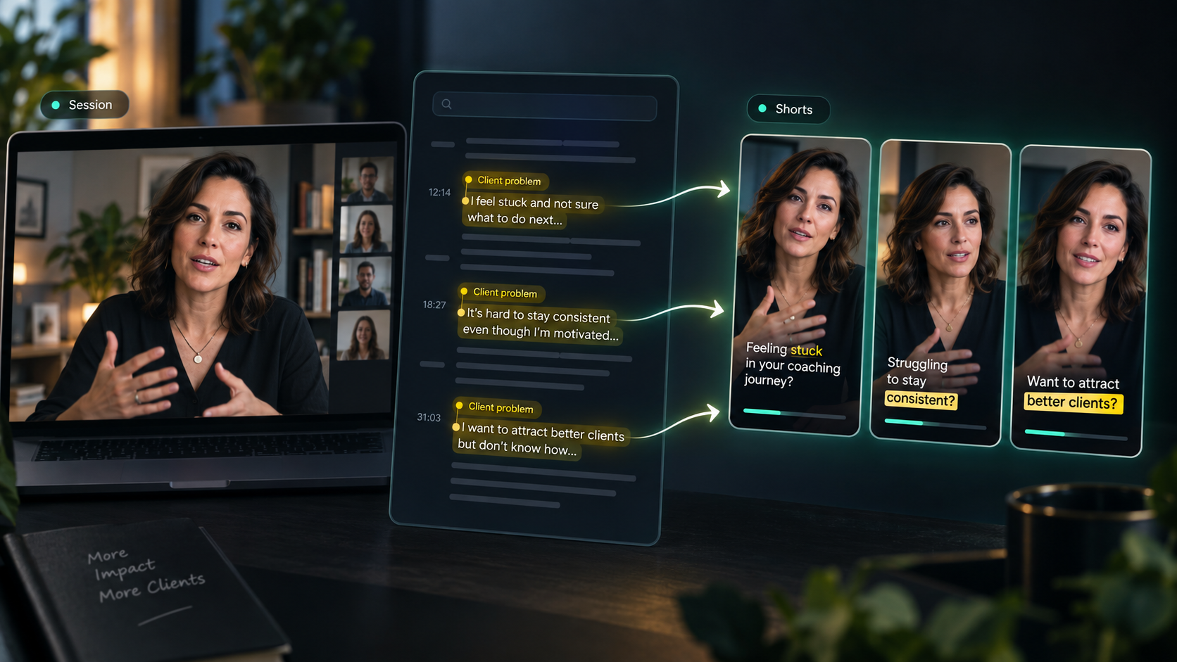 How Coaches Can Turn Long Videos into Shorts That Bring in Clients