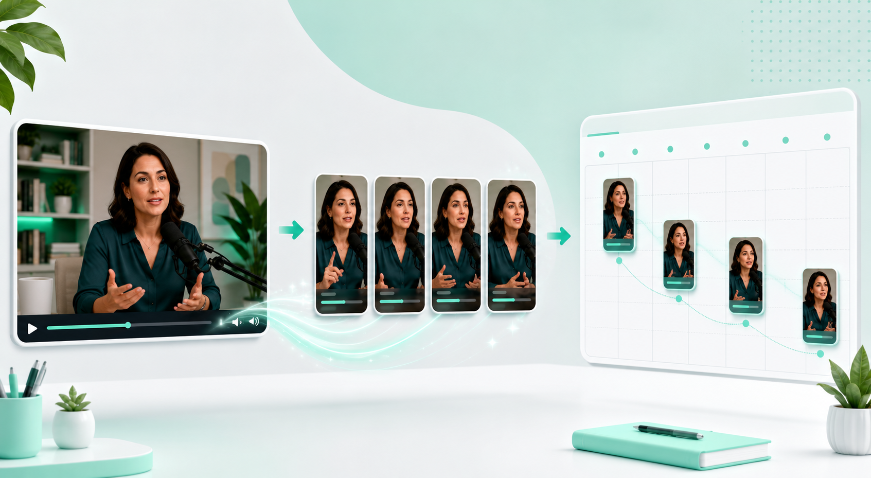 How to Repurpose Long Videos into Short Clips
